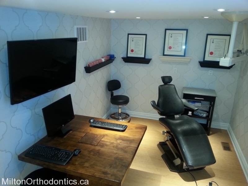 Milton Orthodontics Office Consultation Room               