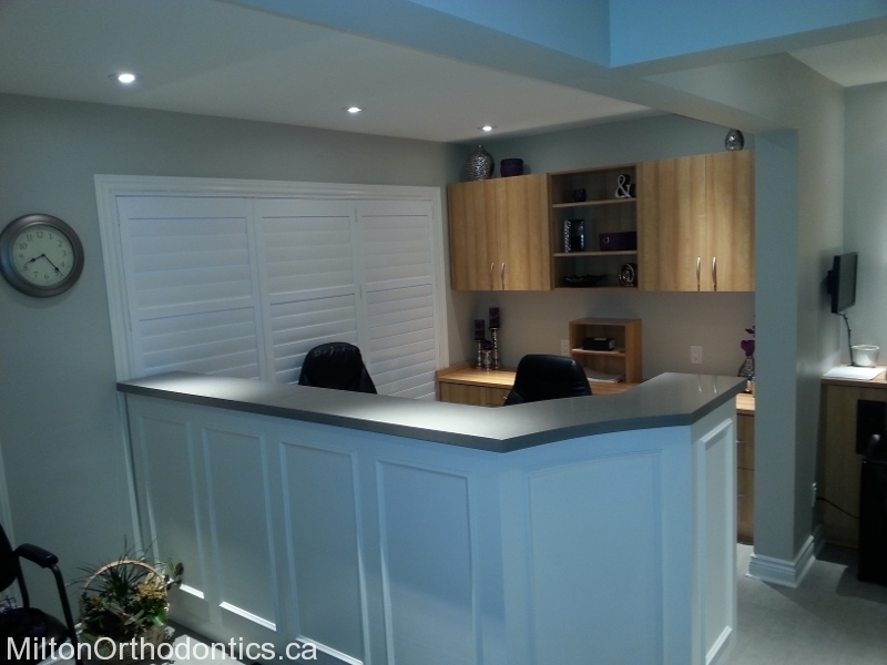 Milton Orthodontics Office Reception                 